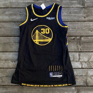 NBA Golden State Warriors Nike City Edition 21-22 Stephen Curry Jersey M
